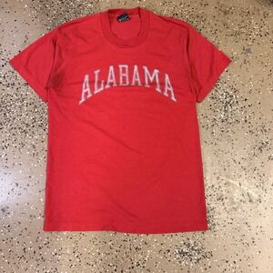 Screen Stars Alabama T-Shirt Mens
Medium Red Good Vintage Single Stitch
NCAA